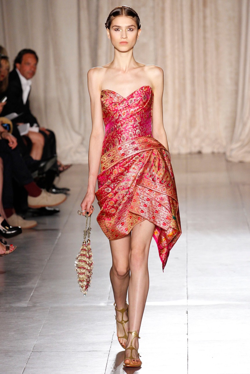 Marchesa SS 2013 Brings an Bollywood Inspired Look to #NYFW. Chic ...